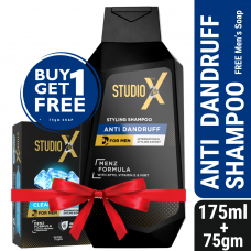 Studio X Anti Dandruff Shampoo for Men 175ml (75gm Soap Free)